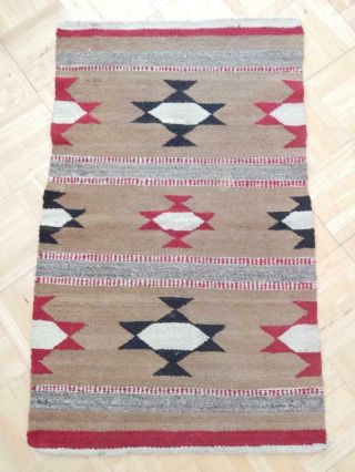 Antique Vintage Navajo Indian Chinle Rug Blanket Weaving Colors Clsc Dsgn
