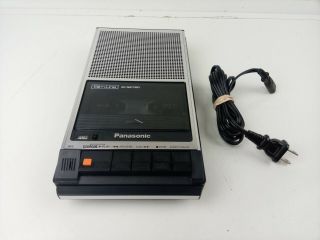 Vintage Panasonic Cassette Tape Recorder Slim Line Rq - 2739,