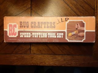 Vintage Rug Crafters Speed - Tufting Tool Set