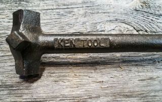 Vintage Ken G17 8 Way Multi Tool,  Drain Plug Wrench - l - Auto - Farm - Tractor 3