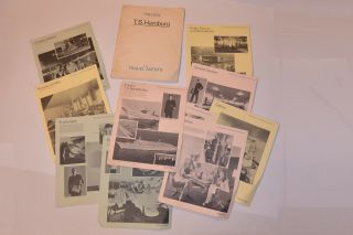 Vintage 1969 Ts Hamburg Cruise Ship Travel Agent Preview Picture Folder - 10 Pages