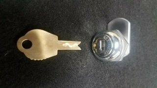 Duncan Parking Meter " Fine - O - Meter " Complete Lock Assembly 2 Brass Key