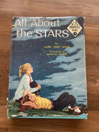 Vintage Allabout Books All About The Stars 1954