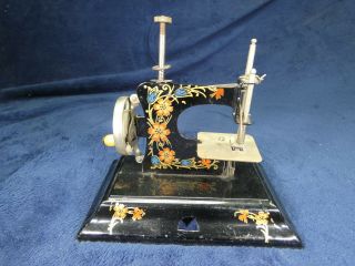 Antique Mini German Toy Sewing Machine