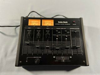 Vintage Realistic Stereo Mixing Console Radio Shack 32 - 1200c