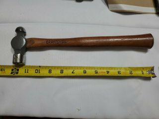 Vintage Craftsman 8 Oz Ball Pein Peen Hammer Model 38463.  Barely Marks
