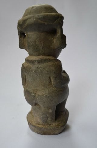 Tribal art Antique indonesian Stone carved figure NIAS islands 2