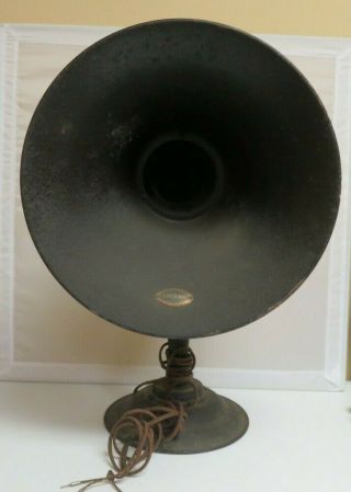 Antique Atwater Kent Model H Horn Speaker Breadbox Old Tube Radio Parts Repair