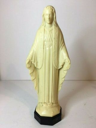 Vintage Consolidated Molded Plastic Corporation Virgin Mary Cmpc