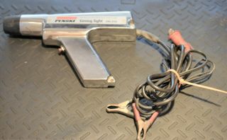 Vintage Old School Chrome Penske Timing Light Gun - - Model: 244.  2115 6.  3dt
