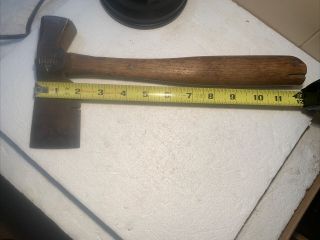 Vintage Embossed Ec Simmons Keen Kutter Carpenter Hatchet Hammer Axe