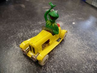 Vintage Corgi Die Cast Kermit The Frog Car 1979