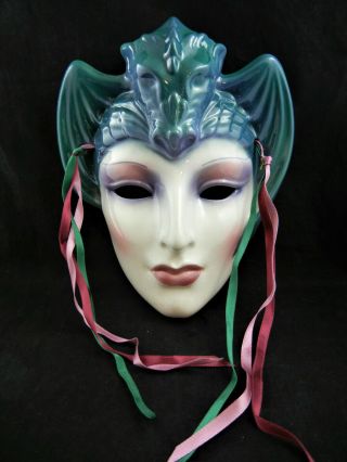 Vintage Decorative Clay Art Face Mask San Francisco