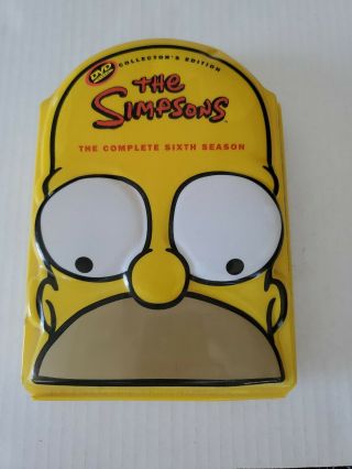 Vintage The Simpsons:the Complete Sixth Season Collector’s Edition Like Dvd