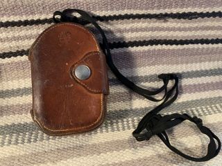 Vintage Weston Master Ii Universal Exposure Light Meter W/ Leather Case
