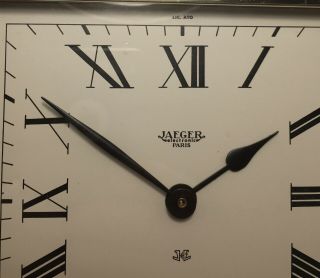 Vintage Jaeger Electronic Paris Clock