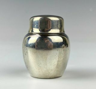 Signed Tiffany & Co Sterling Silver 925 Miniature Lidded Urn Vase Pot Nr Sms