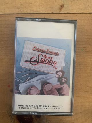 Vintage Cheech & Chong Up In Smoke Cassette 1978 Warner Brothers Good