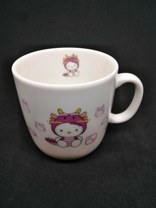 Vintage Sanrio 2000 Hello Kitty Ceramic Mug Cup Tea Cup Made In Japan