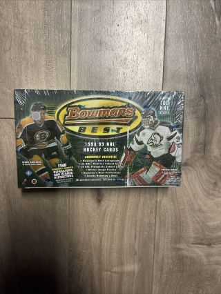 One (1) - 1998 - 1999 Bowman’s Best Hockey Card Hobby Box
