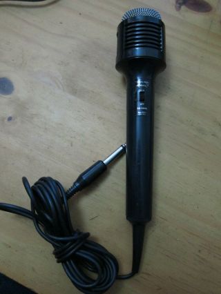 Vintage Realistic Highball - 7 Dynamic Microphone 1/4 " Jack Nib Radio Shack