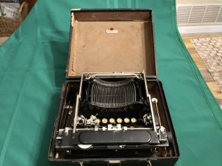 Antique Corona No.  3 Folding Typewriter In Case Circa: 1917