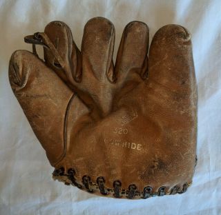 Vintage Baseball Glove Leather Daignault Rolland Sport Canada