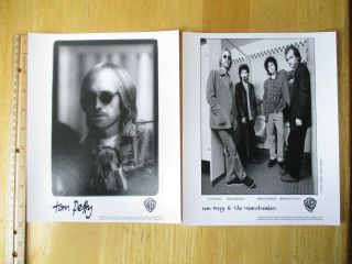 Vintage 25 Yrs Old Glossy 8x10 Press Promo Photo Tom Petty & The Heartbreakers