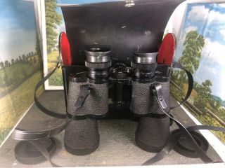 Vintage Western Field Binoculars 7x50 357 Ft.  @1000yds.  Art.  No.  35082 W/caps