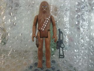 Vintage Kenner 1977 Star Wars Chewbacca Action Figure Complete Great Shape