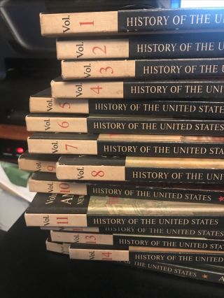 16 AMERICAN HERITAGE HISTORY OF THE UNITED STATES VTG 2
