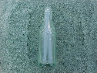 Antique Coca Cola Glass Straight Side Glass Bottle Charlotte N.  C.  Scri