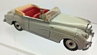 Vintage Dinky Toys 194 Bentley S2 Coupe Model Car 1960s Good