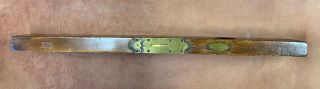 Vintage Sargent & Co Ny 24 7/8 Inch Long Level With 2 Good Bubbles