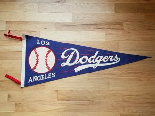 Vintage Los Angeles Dodgers Pennant