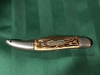 Vintage Fish Knife Stainless Colonial Prov.  Usa 2 Blade Pocket Knife