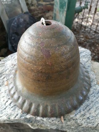 Antique Cast Iron Bee Hive Country Store Counter String Ball Holder Tool Twine