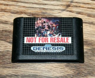 Vintage Sega Genesis Streets Of Rage 2 (1992) Cartridge Only