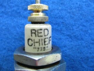 Vintage,  ½” pipe,  n.  o.  s. ,  RED CHIEF spark plug 3
