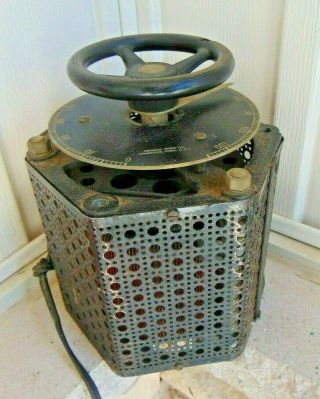 Vintage General Radio Variac Type 100 - Q ADJUSTABLE TRANSFORMER 2