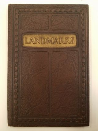 Landmarks By Lincoln Motor Company 1924 Illustrated Advertisement Book