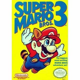 Mario Bros 3 For Nintendo Nes Vintage 4e