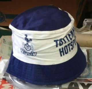Tottenham Hotspur Spurs Vintage 1980s Bucket Hat