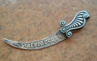 Dominick & Haff Antique Sterling Silver Bookmark