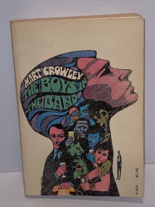 Vintage The Boys In The Band By Mart Crowley Book 1968 1st Edition Pb N 359