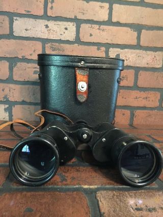 Vintage Binoculars Oculus Hoya Amber Hard Coated