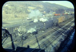 Railroad Slide Norfolk & Western N&w Steam 2119 Y5 2 - 8 - 8 - 2