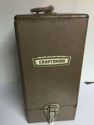 Vintage Craftsman " 80 " - 1/4 Electric Drill With Metal Case - Model 315.  7701
