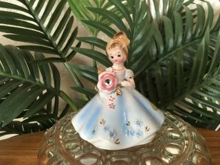 Vintage Josef Originals - April Diamond - " Birthstone Dolls " Figurine