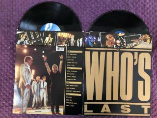 513 The Who’s Last Double Lp 1984 Vintage Album